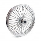 Fat Spoke 48 - 3,5x23 - Chrome - Front - Dobbel Skive thumbnail