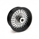 Fat Spoke 48 - 5,5x16 - Svart - Bak thumbnail