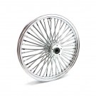 Fat Spoke 48 - 2,15x21 - Chrome - Front - Dobble Skive thumbnail