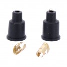 Tennpluggledninger m/bomullsstrømpe - Blå/Rød thumbnail