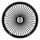 Fat Spoke 48 - 3,5x23 - Svart/Svart - Front - Singel Skive thumbnail