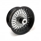 Fat Spoke 48 - 8,5x18 - Svart - Bak thumbnail