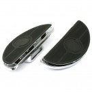 Ovale Fotbrett m/vibrasjonsdempere - Justerbare thumbnail