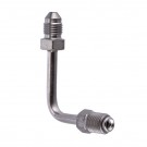 Bremserør Nippel - 3/8 inv.kon 3/8 utv.kon - 90 Grader - Rustfri thumbnail