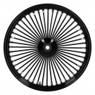 Fat Spoke 48 - 3,5x23 - Svart/Svart - Front - Singel Skive thumbnail