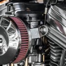 Lowbrow Radius Veihusvetilasjonsbolter - Chrome - BT/XL 91-22 thumbnail