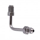 Bremserør Nippel - 3/8 inv.kon 3/8 utv.kon - 90 Grader - Rustfri thumbnail
