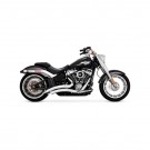 V&H Big Radius 2-2 PCX - Chrome - Softail FLFB/FXBR/FXDRS 18-24 thumbnail