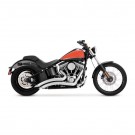V&H Big Radius 2-2 PCX - Chrome - Softail 87-17 thumbnail