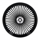 Fat Spoke 48 - 5.5 x 18 - Svart/Svart - Bak thumbnail