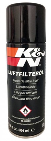 K&N Luftfilterolje - Spray - 204ml