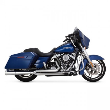 V&H Pro Pipe 2:1 PCX - Chrome - Touring 17-24