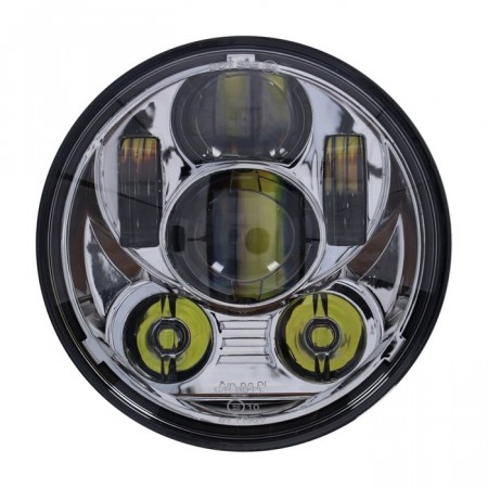 Sunburn LED Lykteinnsats - Chrome - 5-3/4