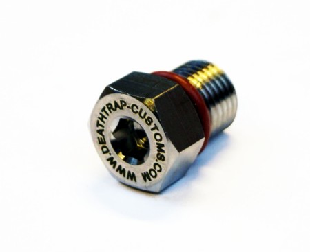 DTC Magnetisk Titanium Tappeplugg - H-D 00-25