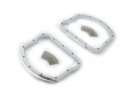 Panhead D-Ring Sett - Chrome